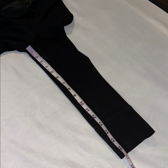 Reitmans Elegant Black Pea Coat Women’s Size 7 - Picture 12 of 14